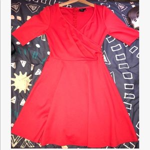 ASOS Red Wrap Dress!